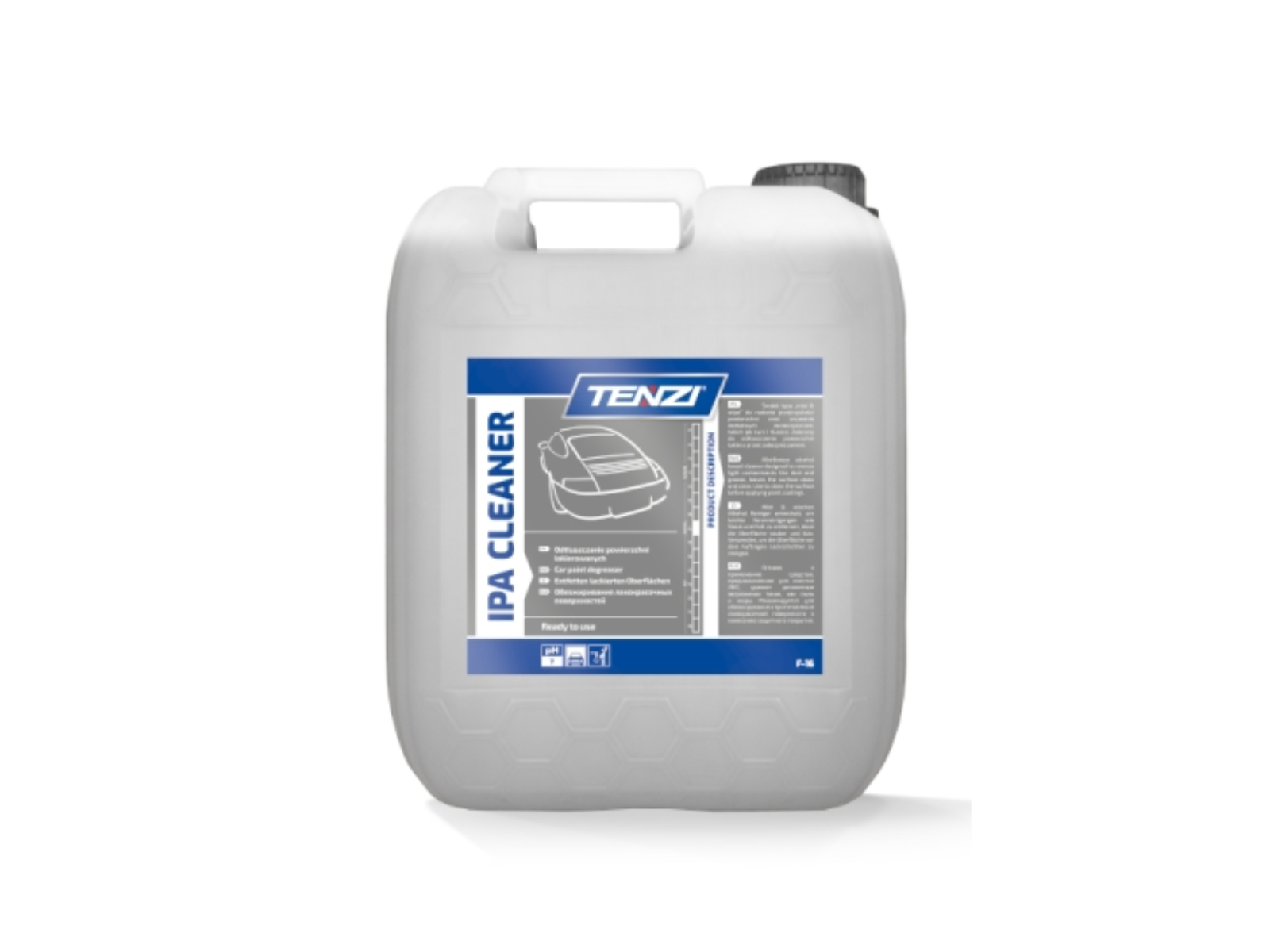 IPA CLEANER F16 5l Odtłuszczanie lakieru, szyb